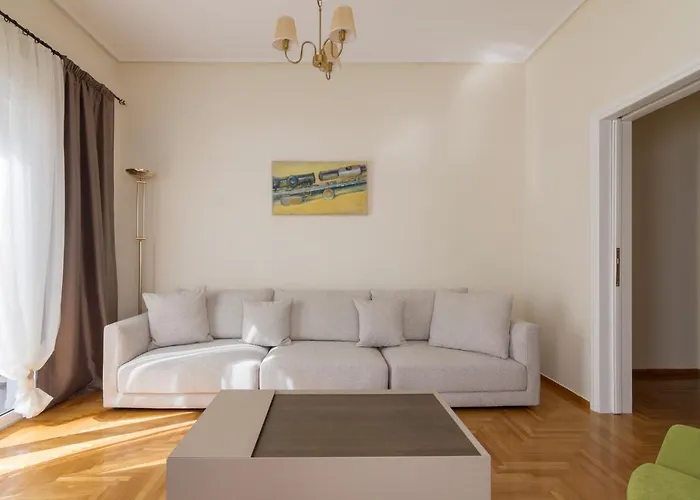 Minimal 2 Bedroom Apt Near The Athens Concert Hall